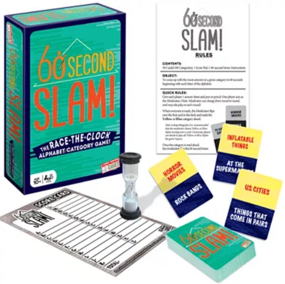 NIB 60 Second Slam! Game